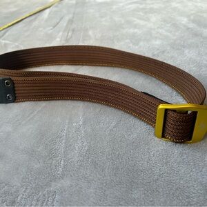 Arc'teryx Brown Conveyor Belt with Yellow Buckle